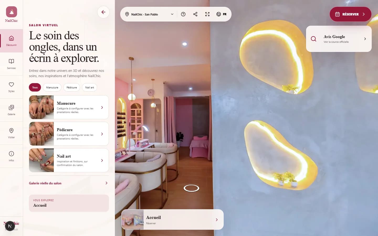 NailChic — Ordinateur